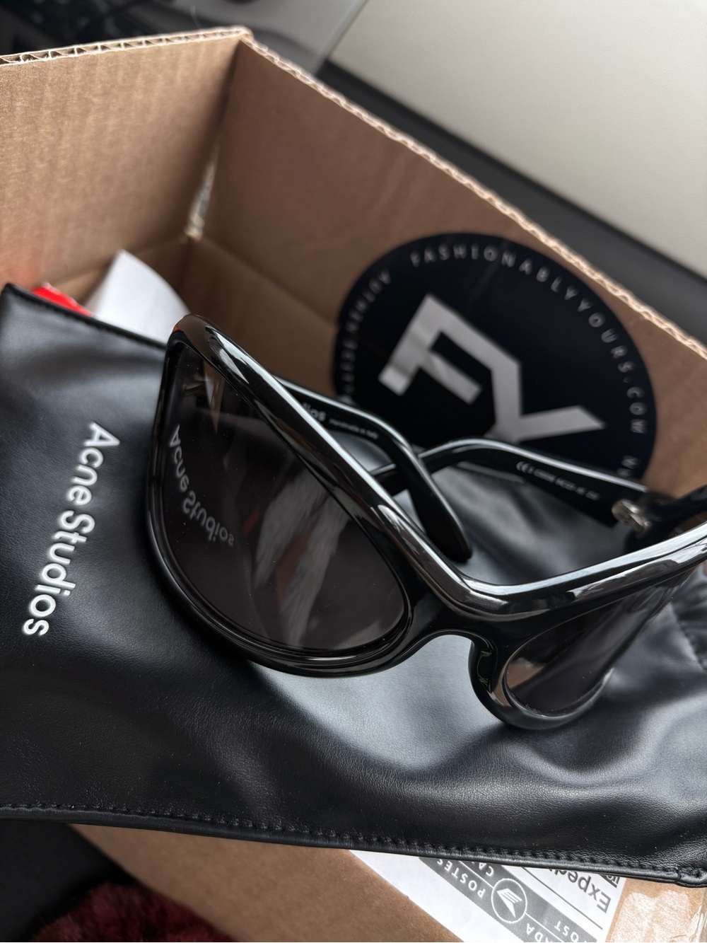 Acne Studios Black Sunglasses